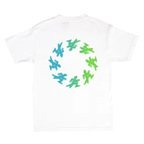 LONG DISTANCE x KRC GROUP T-SHIRT WHITE