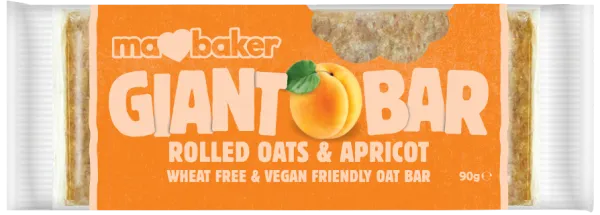 Ma Baker Apricot Flapjack Giant Bar 90g