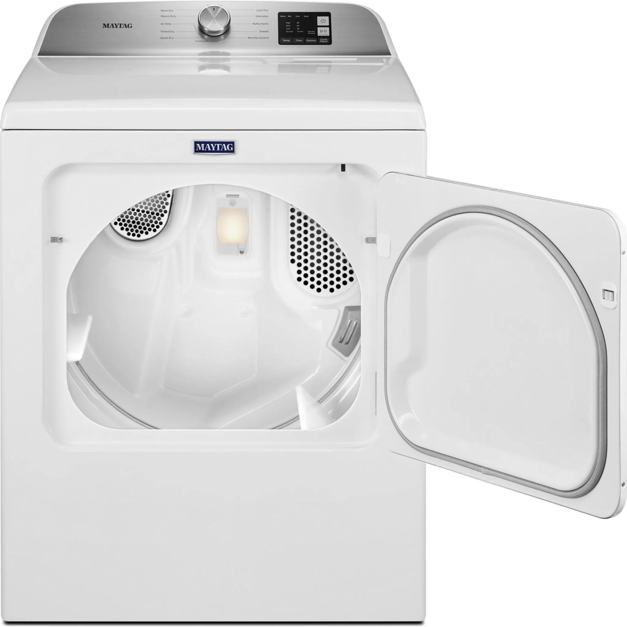 Maytag Top Load Electric Dryer with Advanced Moisture Sensing - 7.0 cu. ft. (YMED6200KW)