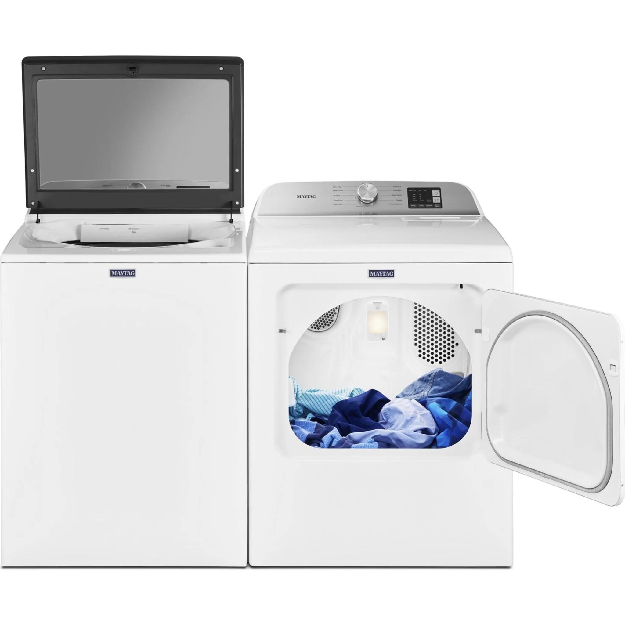 Maytag Top Load Electric Dryer with Advanced Moisture Sensing - 7.0 cu. ft. (YMED6200KW)