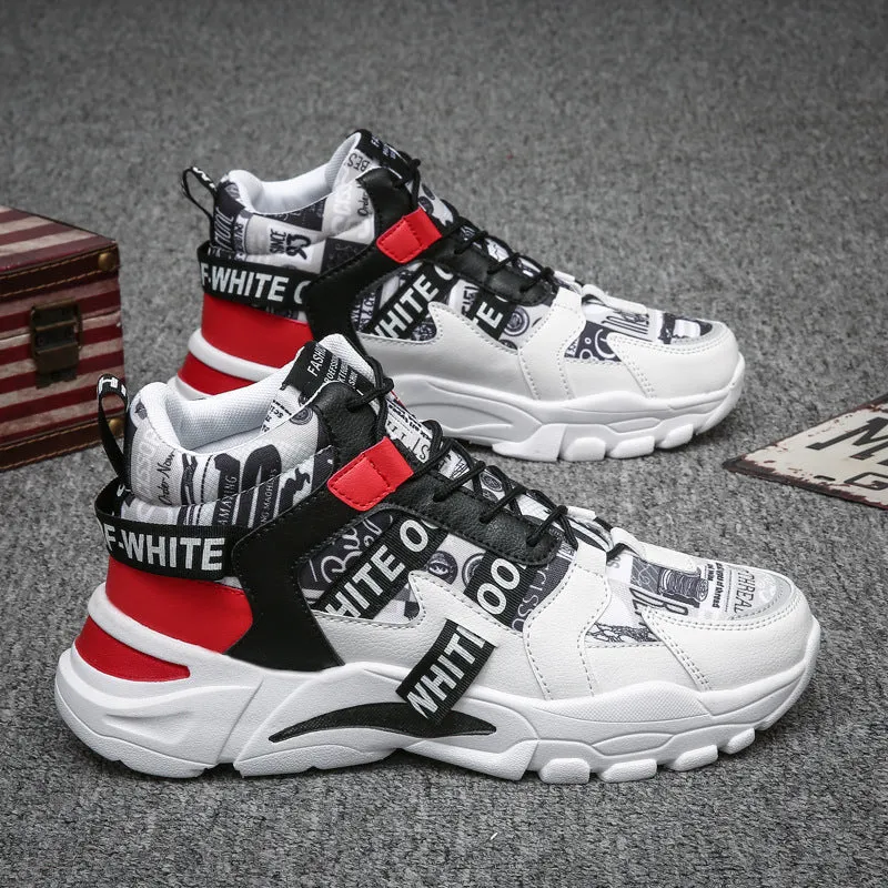 Men's Casual Shoes Teenagers Old Fashion Shoes