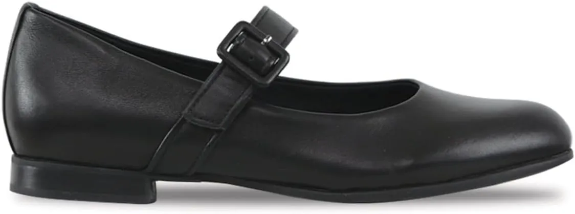 Mj Munro ballet flats, black leather