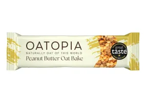 Oatopia Peanut Butter Oat Bake Flapjack 60g