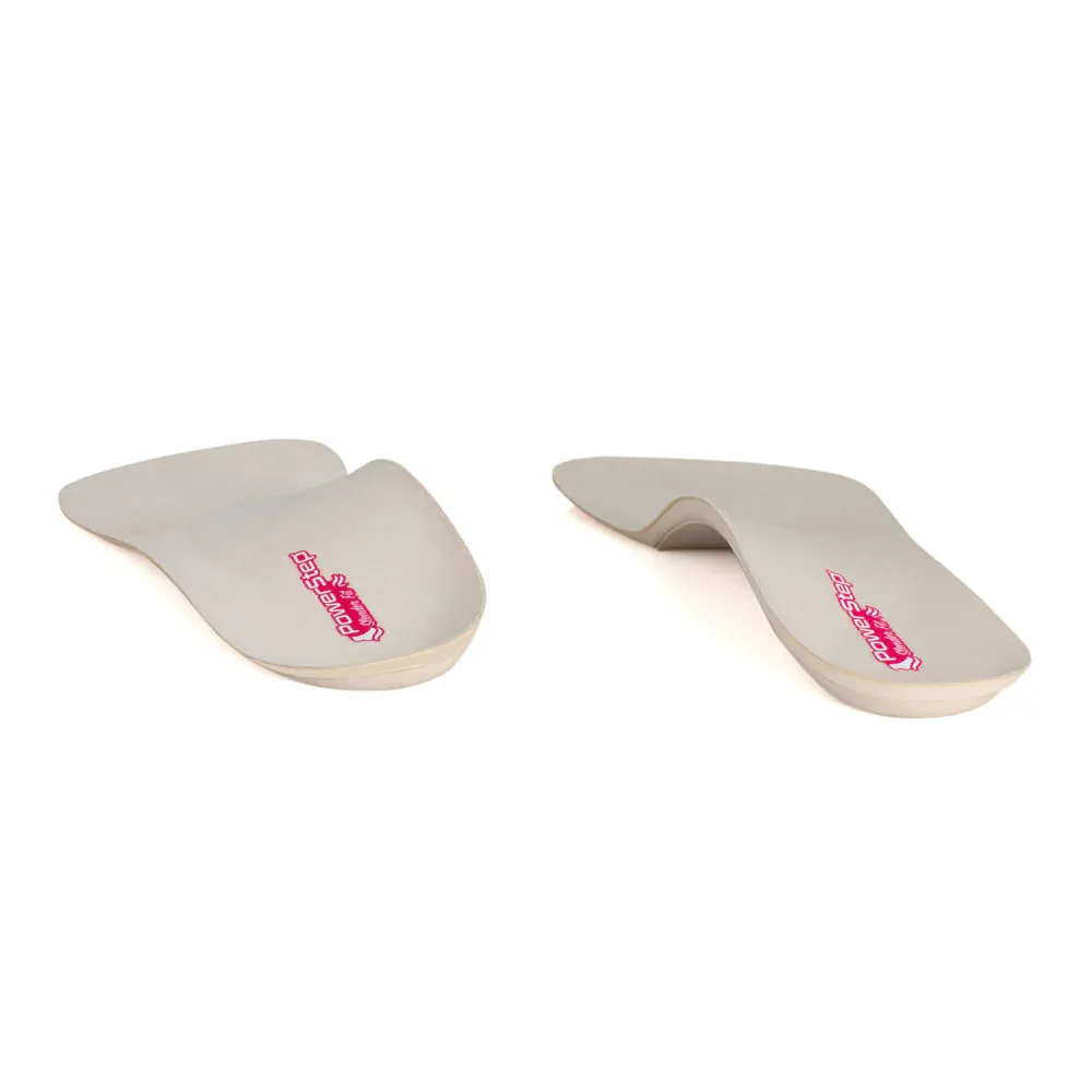 Powerstep Slenderfit 3/4 Insoles Womens Color Natural | One Pair