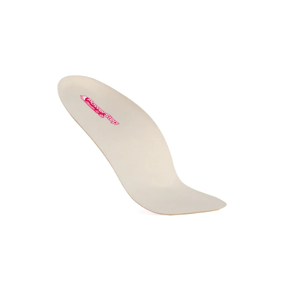 Powerstep Slenderfit 3/4 Insoles Womens Color Natural | One Pair