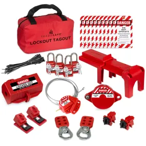 Professional Lockout Tagout Kit – 2 Keys Per Lock