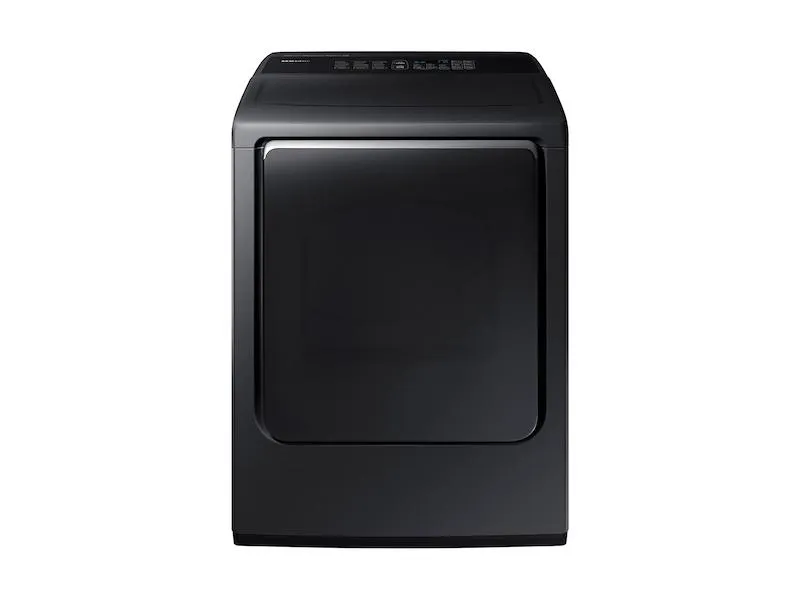 Samsung DVG52M8650V 7.4 cu. ft. Gas Dryer with Integrated Controls in Black Stainless Steel