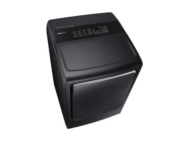 Samsung DVG52M8650V 7.4 cu. ft. Gas Dryer with Integrated Controls in Black Stainless Steel