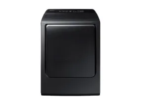 Samsung DVG52M8650V 7.4 cu. ft. Gas Dryer with Integrated Controls in Black Stainless Steel