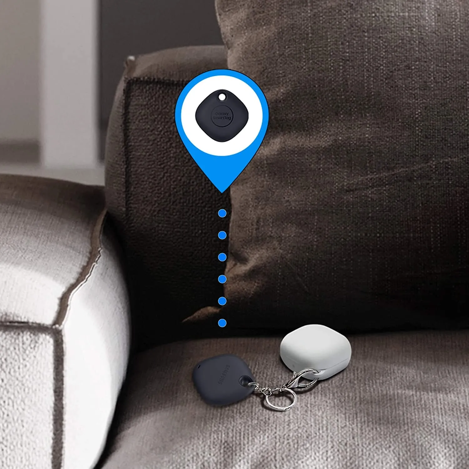 Samsung Galaxy SmartTag Bluetooth Item Finder and Key Finder
