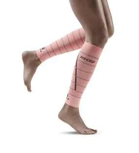 Womens Reflective Compression Calf Sleeves 20-30mmHg